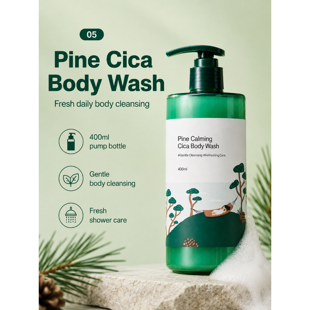 Round Lab Pine Cica Daily Care Set