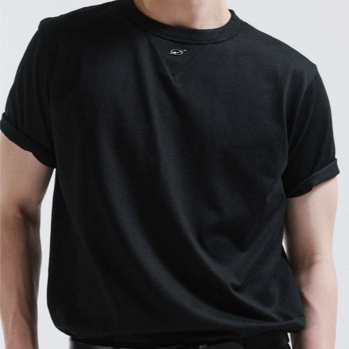 🇰🇷 51percent Metal Logo T-shirt Black Korea Edition ของแท้ Streetwear