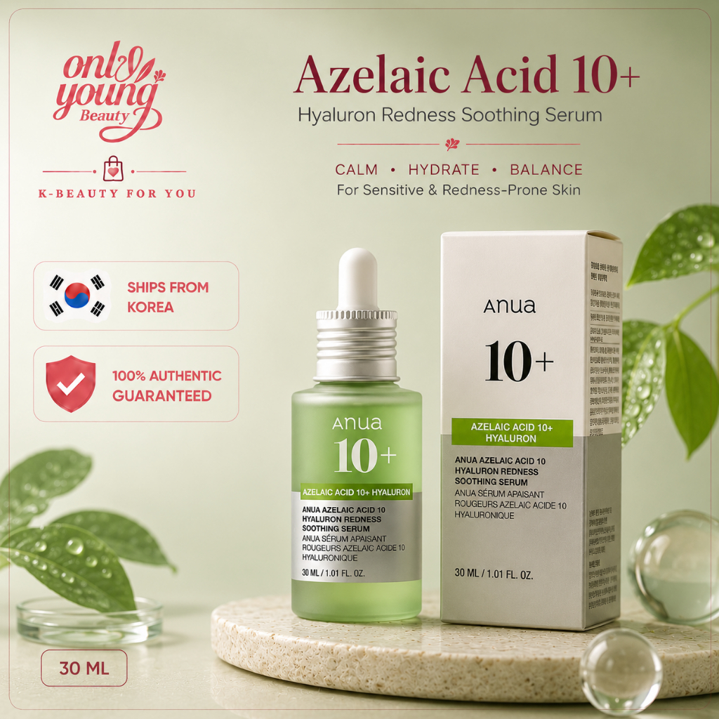 [ANUA] 10 Hyaluron Redness Soothing Serum (30ml) | คาล์มมิ่ง | ผ่อนคลาย | ปราศจากน้ําหอม/KR