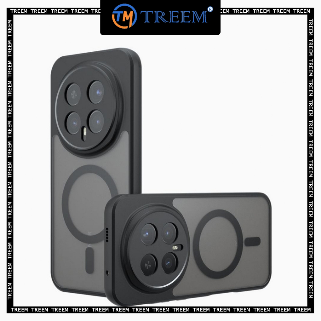 TREEM Honor Magic8Pro / 400Pro / 400 / X9D / X9C / X60Pro Matte Airbag เคสแม่เหล็กกันกระแทก