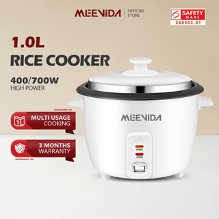 MEEVIDA Electric Stew Pot Mini Multi Cooker with Steam Multifunction Portable Pot