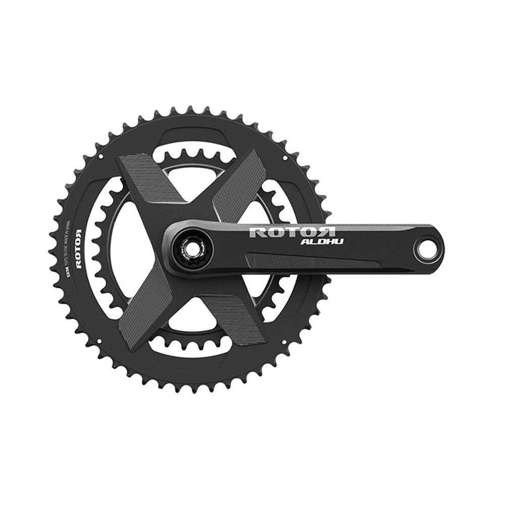 ROTOR ALDHU24 CrankSet MADE IN SPAIN ROAD BIKES SUPER LIGHTWEIGHT ALDHU24 CRANK