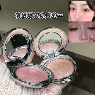 C465 แป้งไฮไลท์มุกและคอนทัวร์ 3 มิติ KAKASHOW 10g ติดทนนาน ผิวเงา ผิวกระจ่างใส เหมาะสำหรับใบหน้า เฉดสี