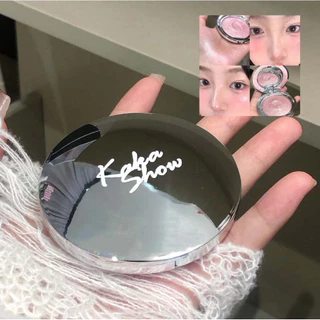 C465 แป้งไฮไลท์มุกและคอนทัวร์ 3 มิติ KAKASHOW 10g ติดทนนาน ผิวเงา ผิวกระจ่างใส เหมาะสำหรับใบหน้า เฉดสี