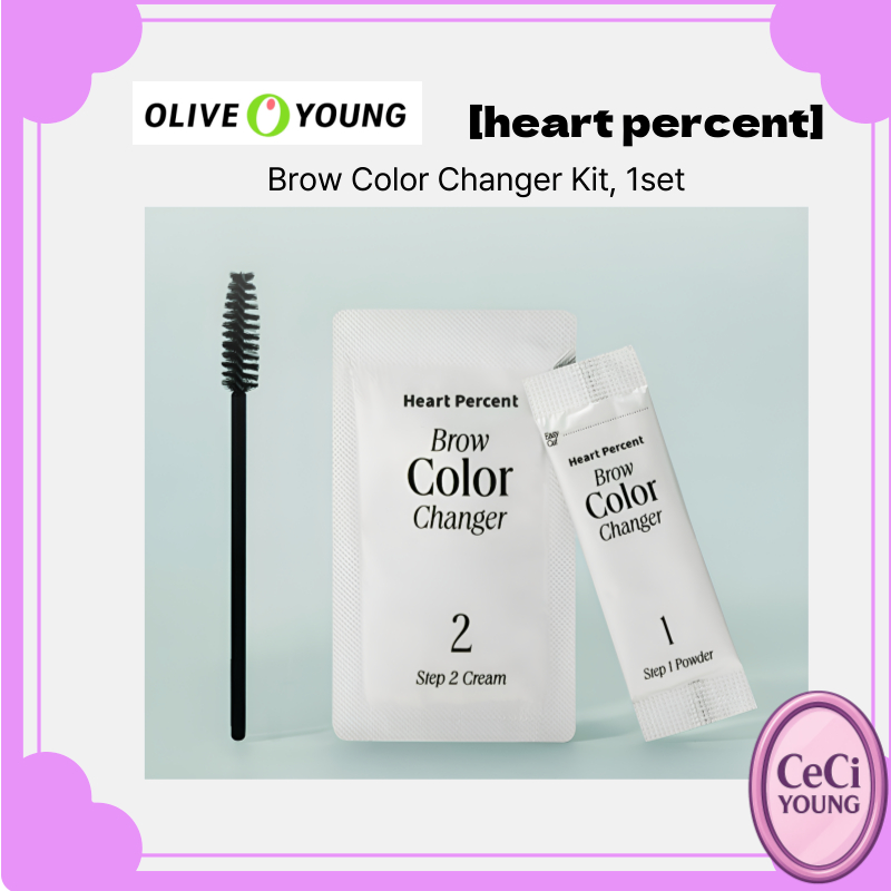 [Heart Percent ] Brow Color Changer Eyebrowsr Kit, 1set / Korean Brow Kit / ของแท้ 100% by ceciyoung