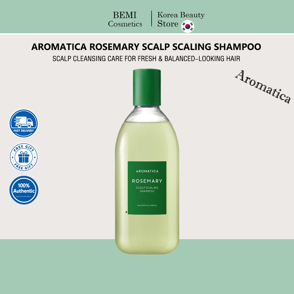 AROMATICA Rosemary Scalp Scaling Shampoo 400ml