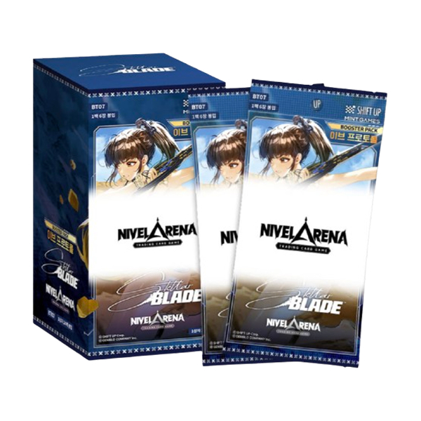 [NIVELARENA] Card TCG Stellar Blade – Nivel Arena Booster Pack BT07: Eve Protocol (เวอร์ชั่นเกาหลี) |  2026 ใหม่ / กล่องบูสเตอร์ปิดผนึก