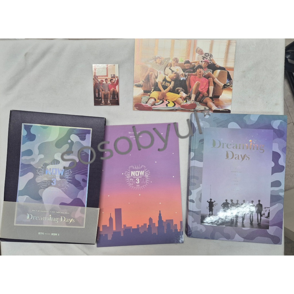 BTS ตอนนี้ 3 NOW3 Dreaming Days Photobook