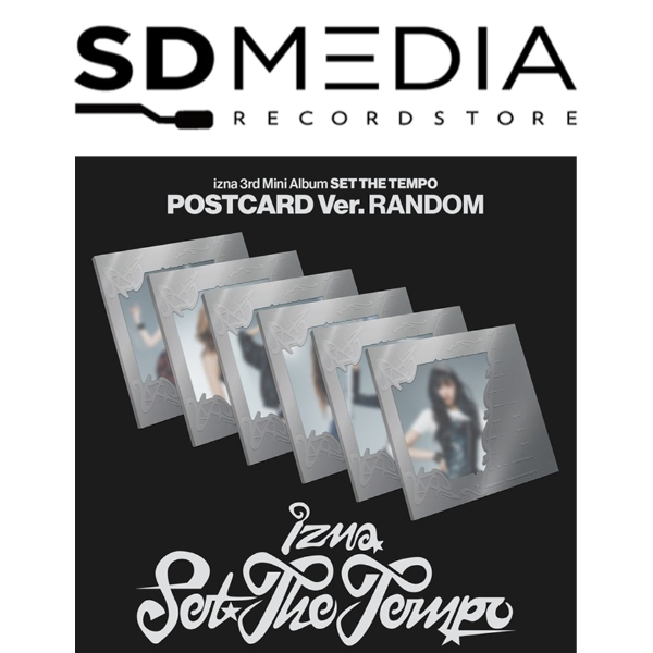 izna 3rd Mini Album - ﻿﻿SET THE TEMPO (﻿﻿POSTCARD Ver.)