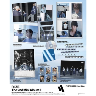 RIIZE - [ II ] 2ND MINI ALBUM (PHOTOBOOK Ver.)