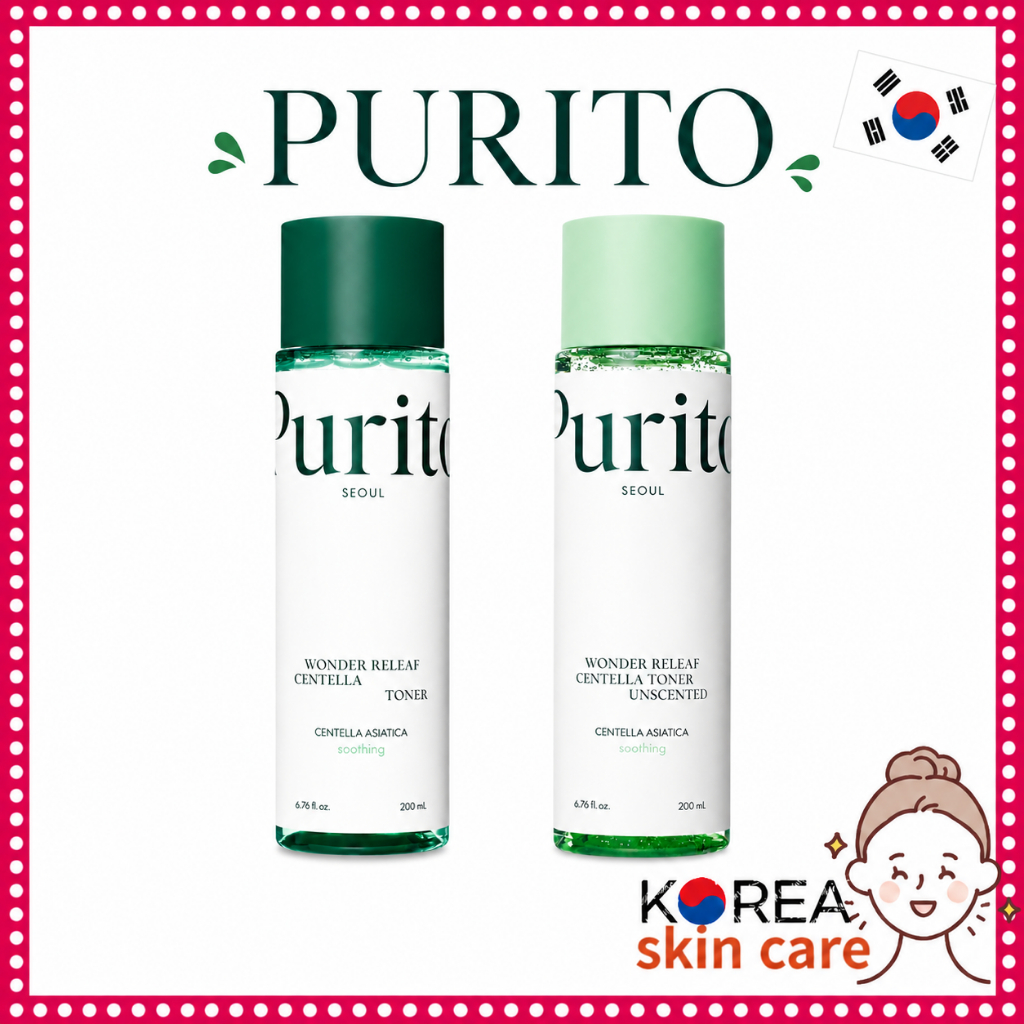 PURITO SEOUL Wonder Releaf Centella Toner Collection 200ml