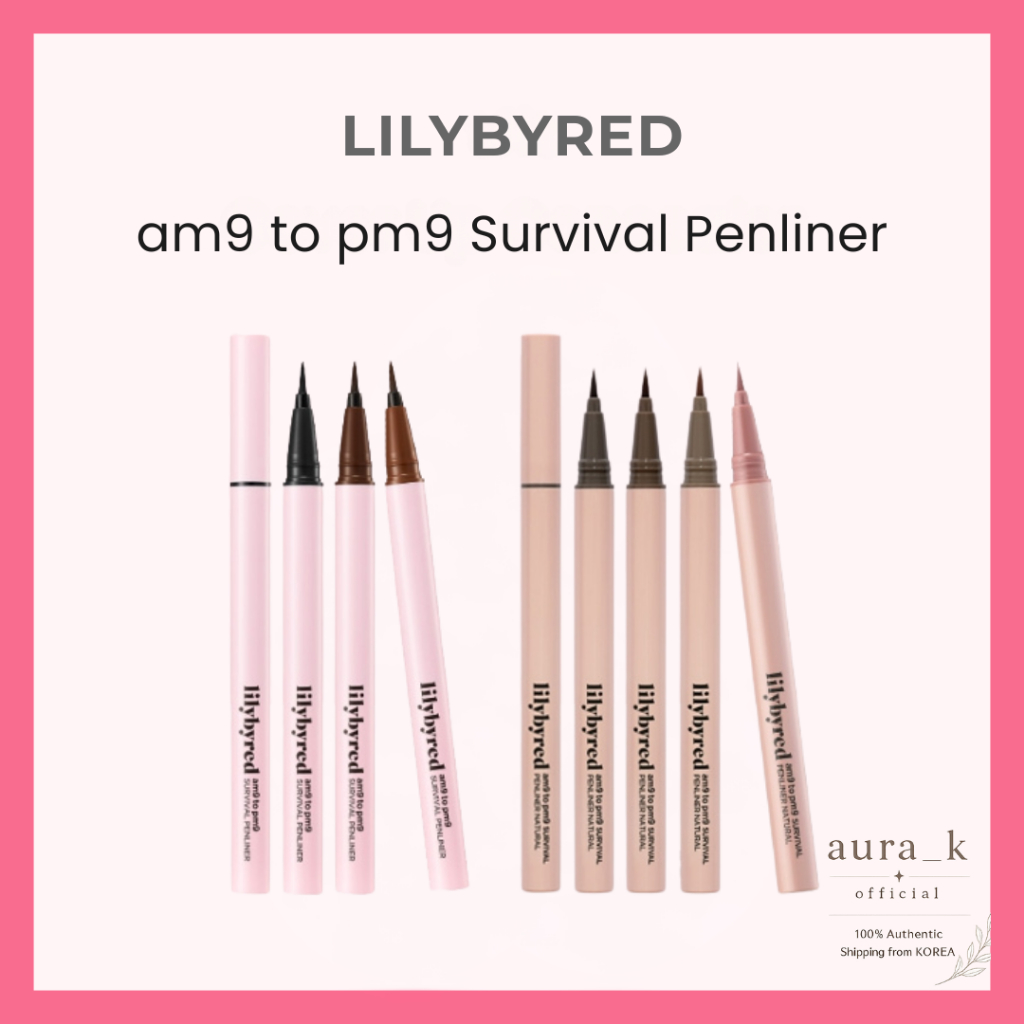 Lilybyred am9 ถึง pm9 Survival Penliner