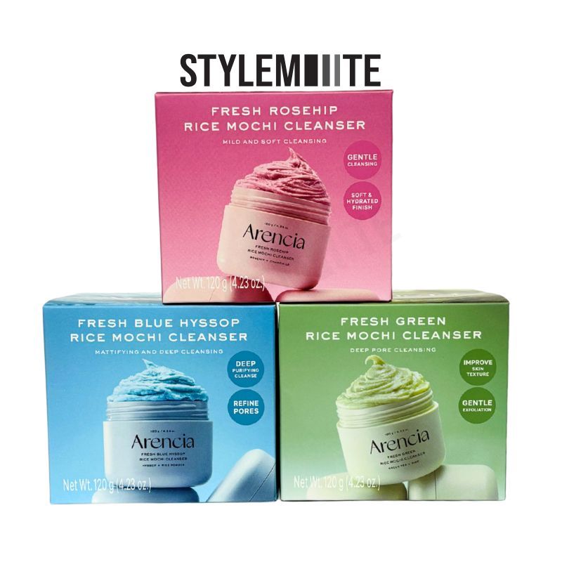 Arencia Rice Mochi Cleanser Collection 120g
