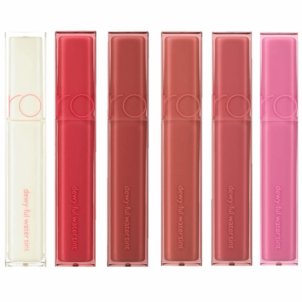 ROM&ND Dewy Ful Water Tint 5g ทินต์เนื้อน้ำบางเบา เนียนนุ่ม ไม่หนักปาก สีฉ่ำวาว