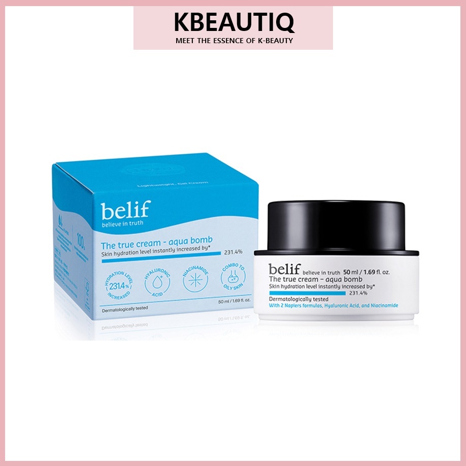 BELIF THE TRUE CREAM - AQUA BOMB / MOISTURIZING BOMB 50ml