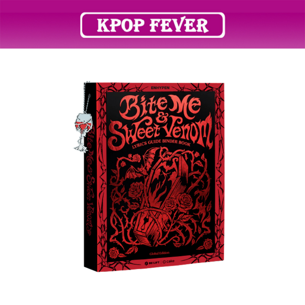 ENHYPEN [Bite Me & Sweet Venom] LYRICS GUIDE BINDER BOOK MD