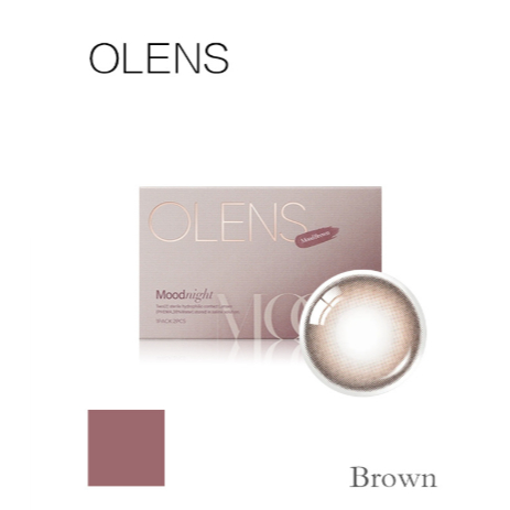 OLENS MOODNIGHT Brown คอนแทคเลนส์ 2 เดือน