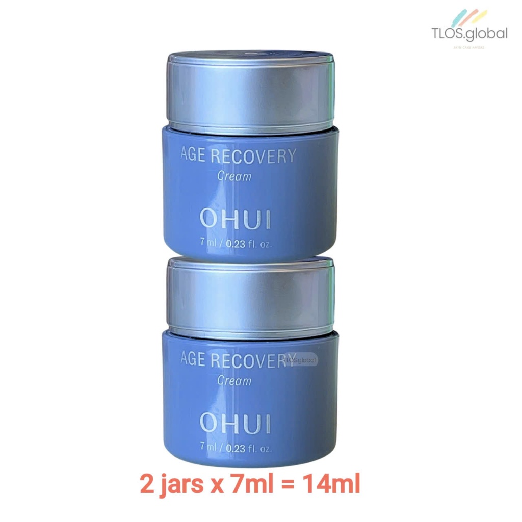 2 กระปุก x 7ml หรือ 1 หลอด x 20ml Ohui age recovery Cream ครีมต่อต้านริ้วรอย| CLEARANCE DATE.2027