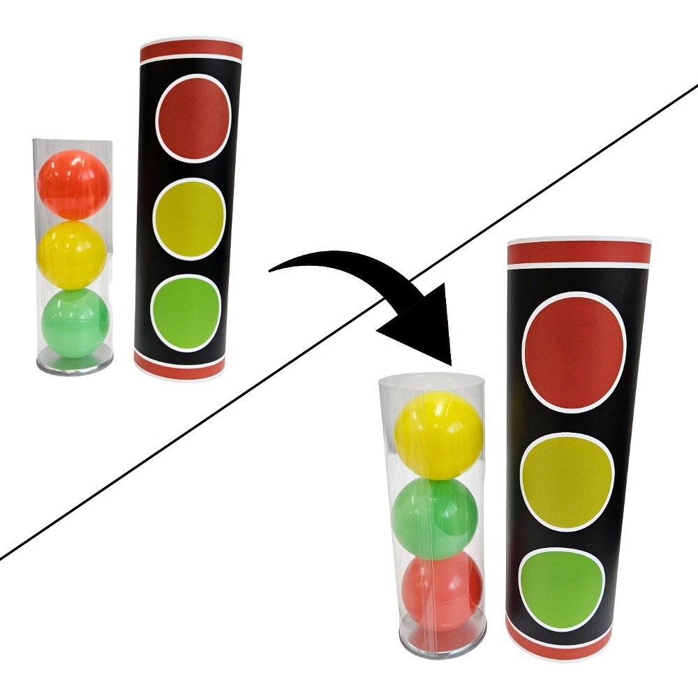 Miracle Color Ball Magic Tricks, เคล็ดลับที่มีชื่อเสียง, ไฟจราจรสําหรับนักมายากล, ของขวัญคริสต์มาสสําหรับทุกคน