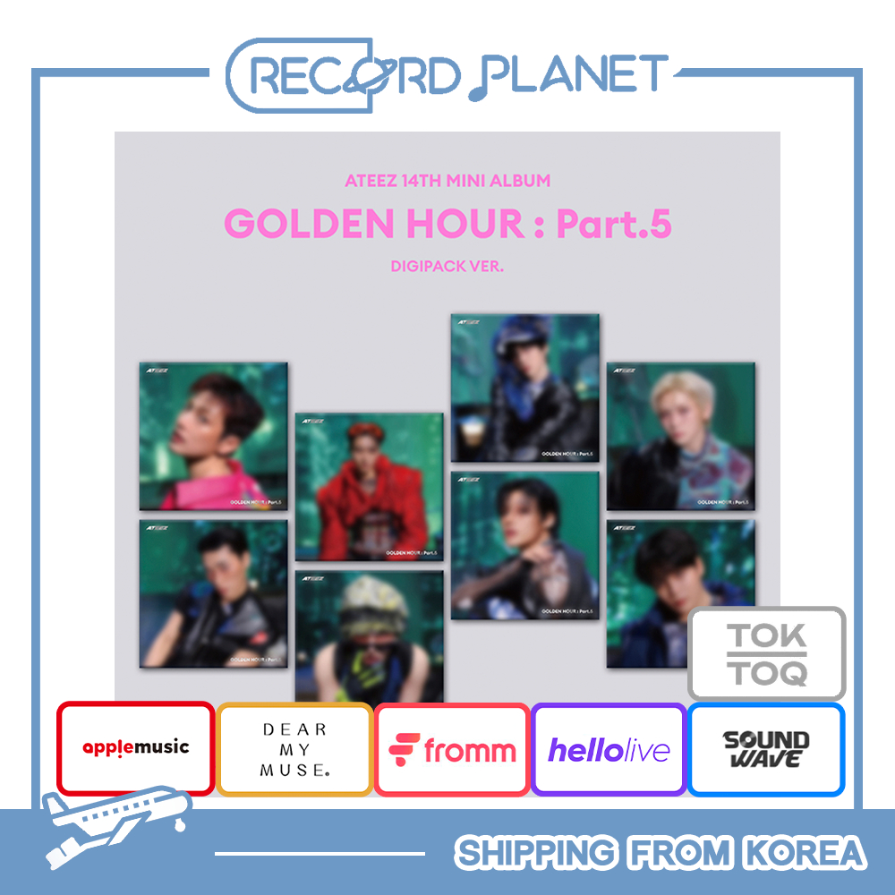 [POB] ATEEZ [GOLDEN HOUR : Part.5] DIGIPACK VER.