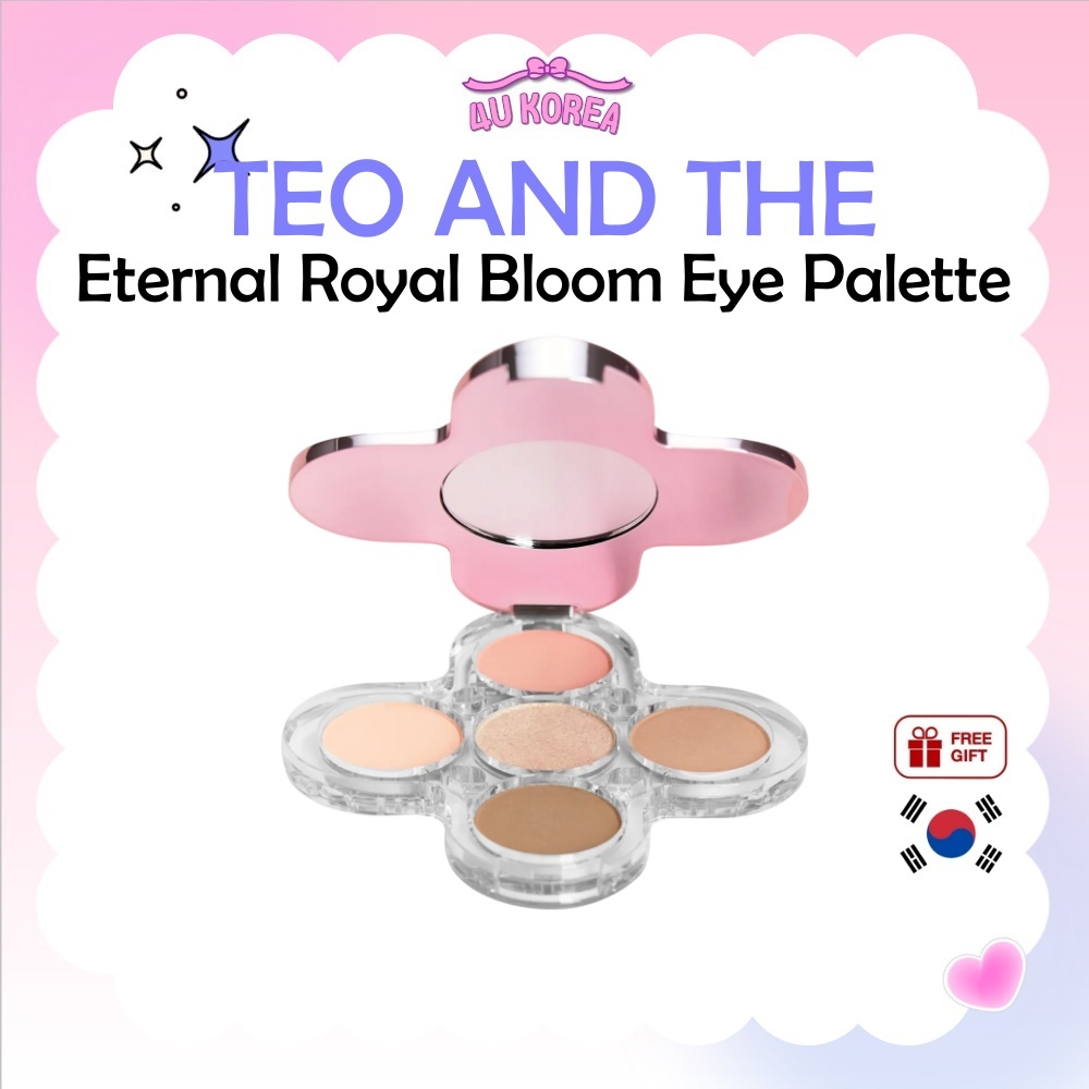TEO AND THE Eternal Royal Bloom Eye Palette – 2 สี / K-BEAUTY