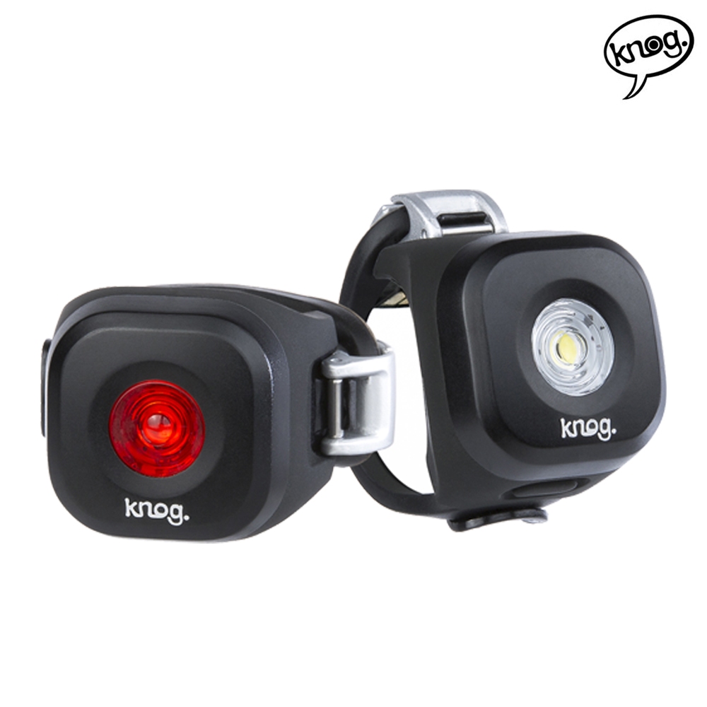 Knog BlinderMini Classic Dot Set USB ชาร์จ Bycycle Light