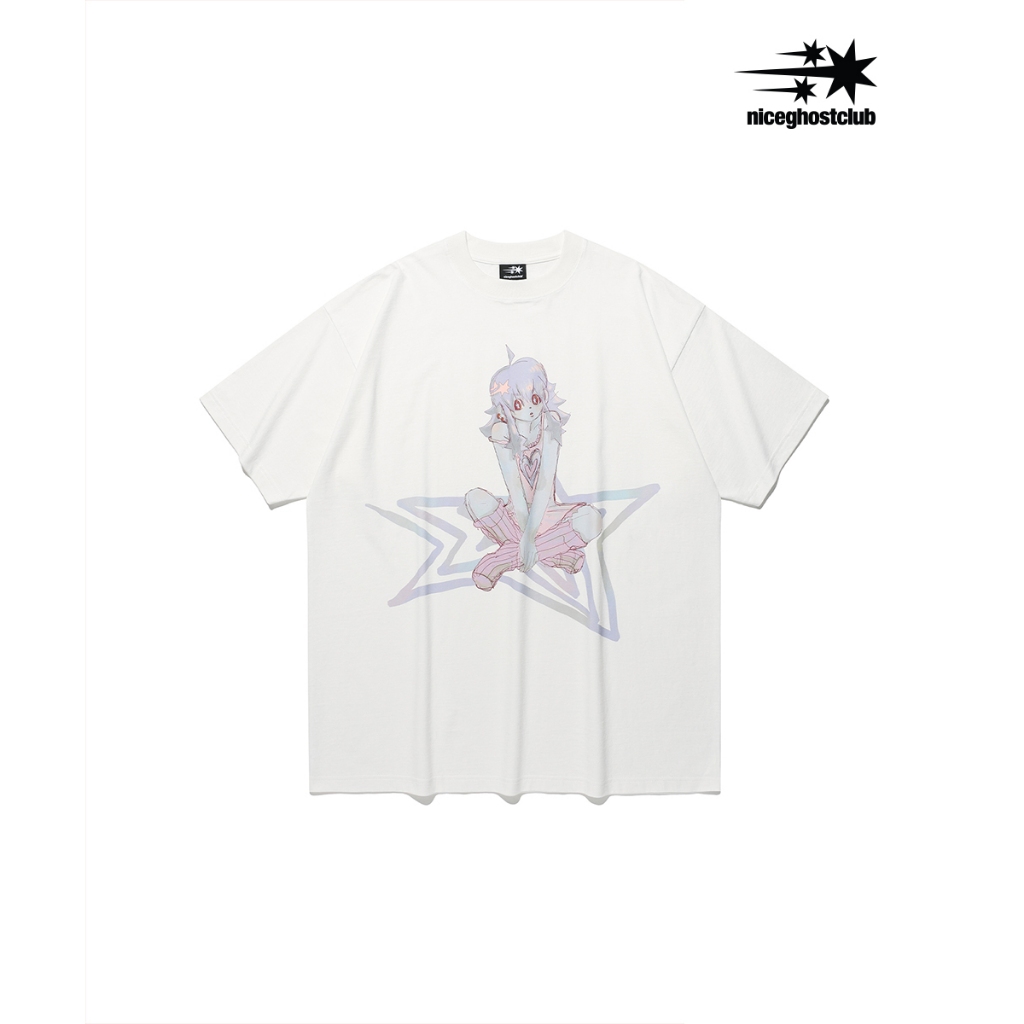 [niceghostclub] STAR GIRL BIG TEE