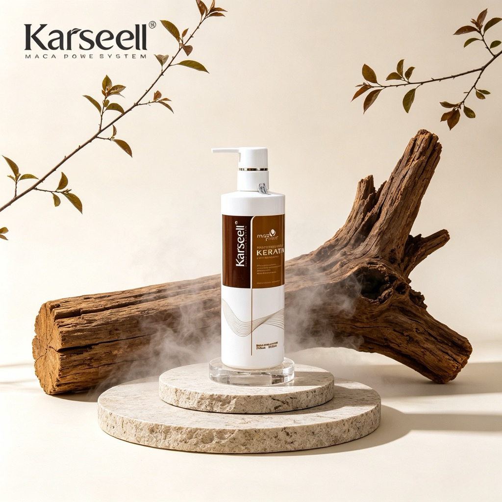 ทรีทเม้นท์ คอลลาเจน คาร์เซล 500 มล. หมักผม แก้ผมเสีย Karseell Maca Power Collagen Essence Repair 500ml..