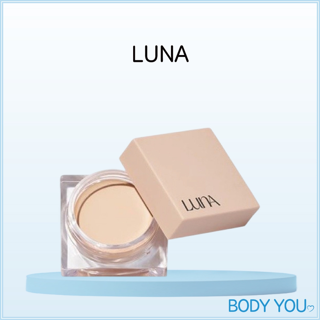 [LUNA] คอนซีลเลอร์ High Coverage Pot 7g (4 เฉดสี) / ยางลบ Dark Circle & Blemish [ KR แท้ 100%]