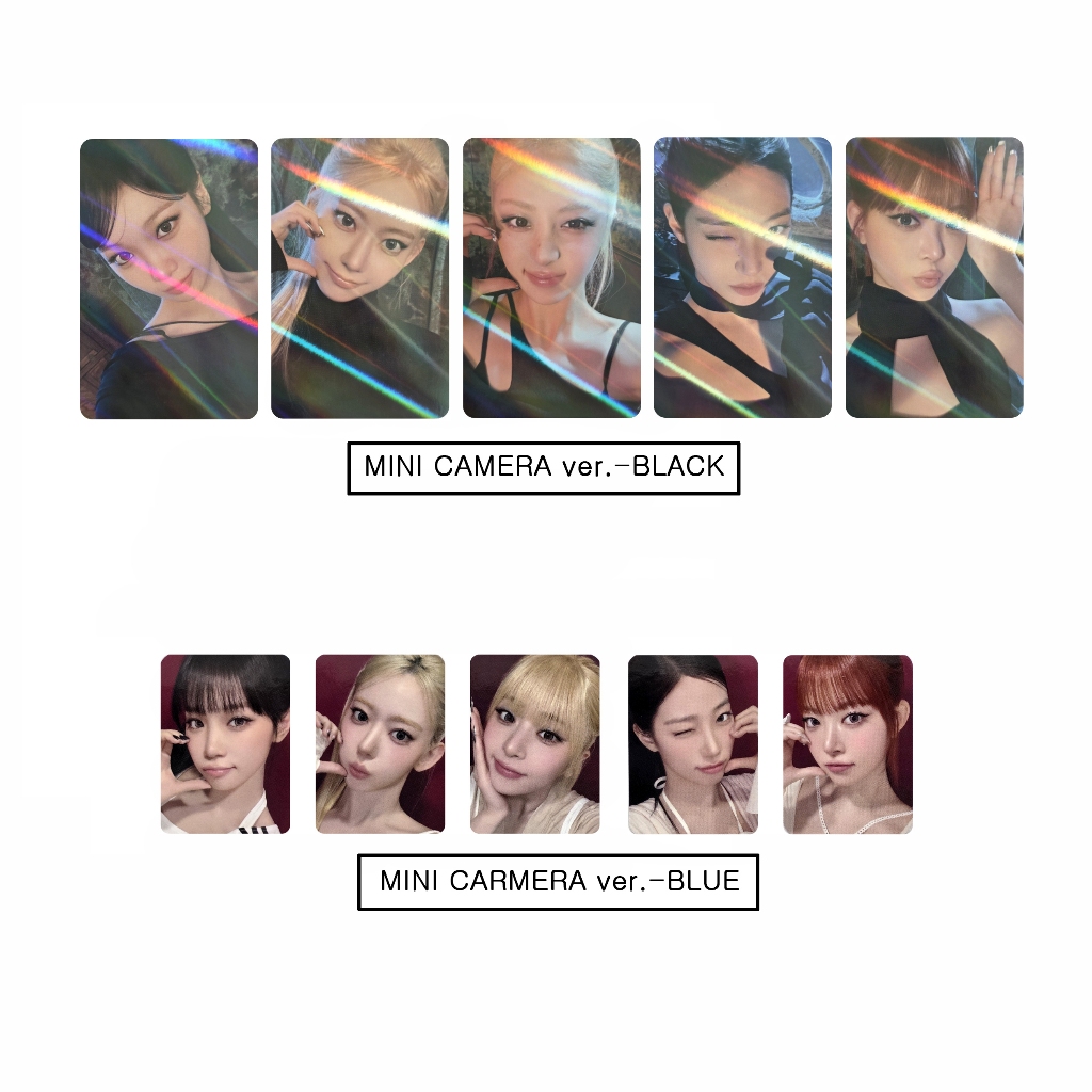 [On Hand] LE SSERAFIM 2nd Studio Album PUREFLOW pt.1 MakeStar MINI CAMERA ver.  โฟโต้การ์ด