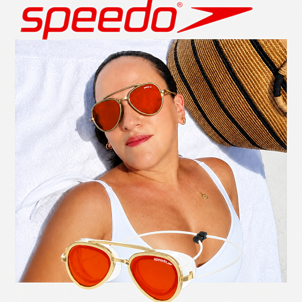 Speedo จัดส่งจากกรุงเทพ Sunny G แว่นตาว่ายน้ํา Retro รูปที่ 2
