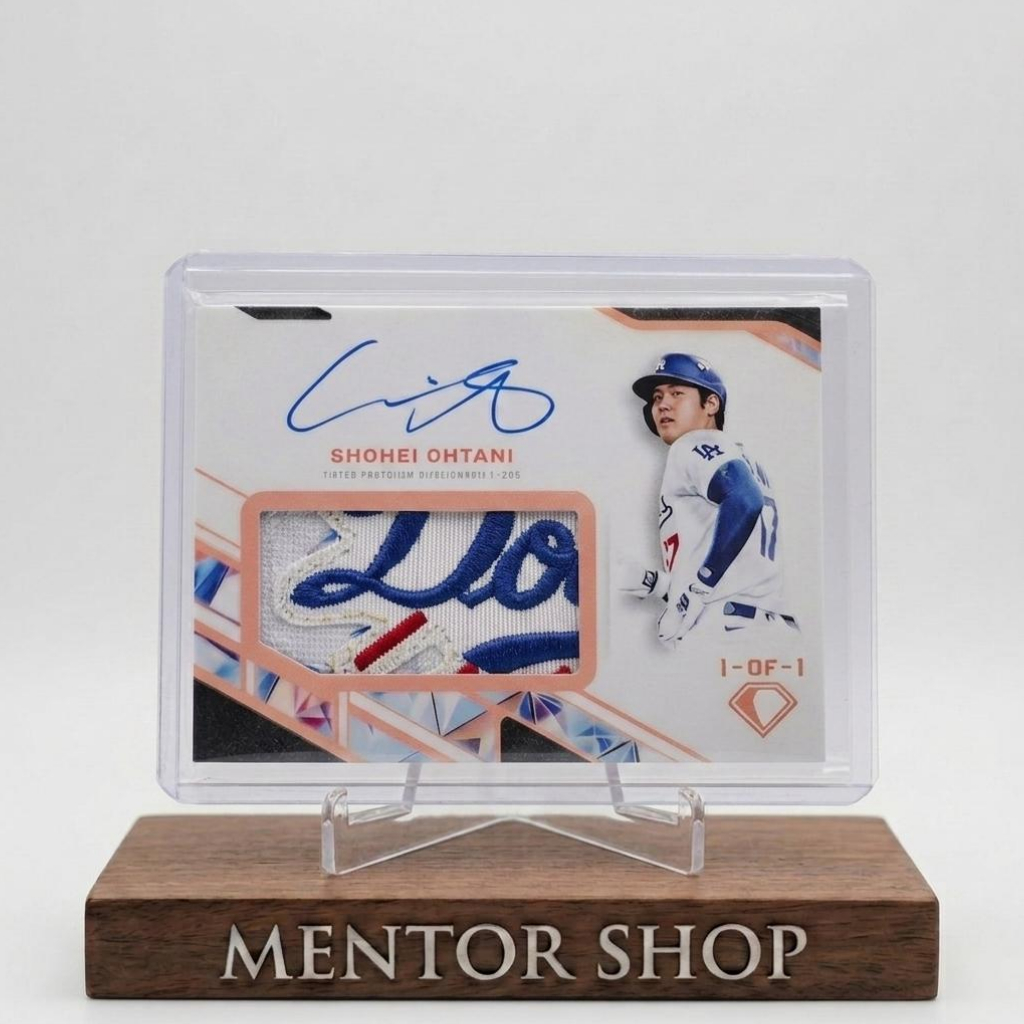 [ร้านเมนเตอร์] ✨ Shohei Ohtani Real Patch Auto Style Custom Card – ชิ้นสะสม MLB-Inspired ระดับพรีเมี่ยม!✨