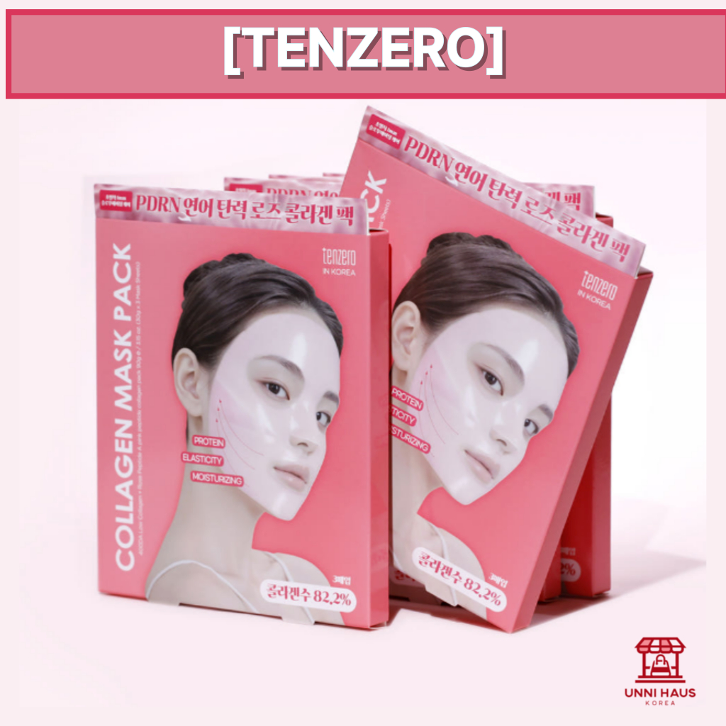 [TENZERO]ROSE PEPTIDE COLLAGEN MASK PACK