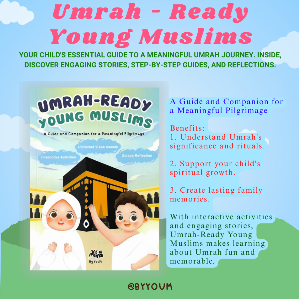 (SG SELLER) อัมราห์ หนุ่มมุสลิม (สําหรับ 7-12 YEARS OLD) - คู่มือที่จําเป็นของลูกคุณถึงการเดินทางที่