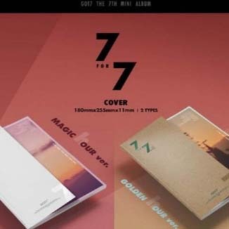 GOT7 - 7 สําหรับ 7 (มินิอัลบั้มที่ 7 Magic Hour/Golden Hour Ver. พร้อมโฟโต้การ์ด 3 ชิ้น)