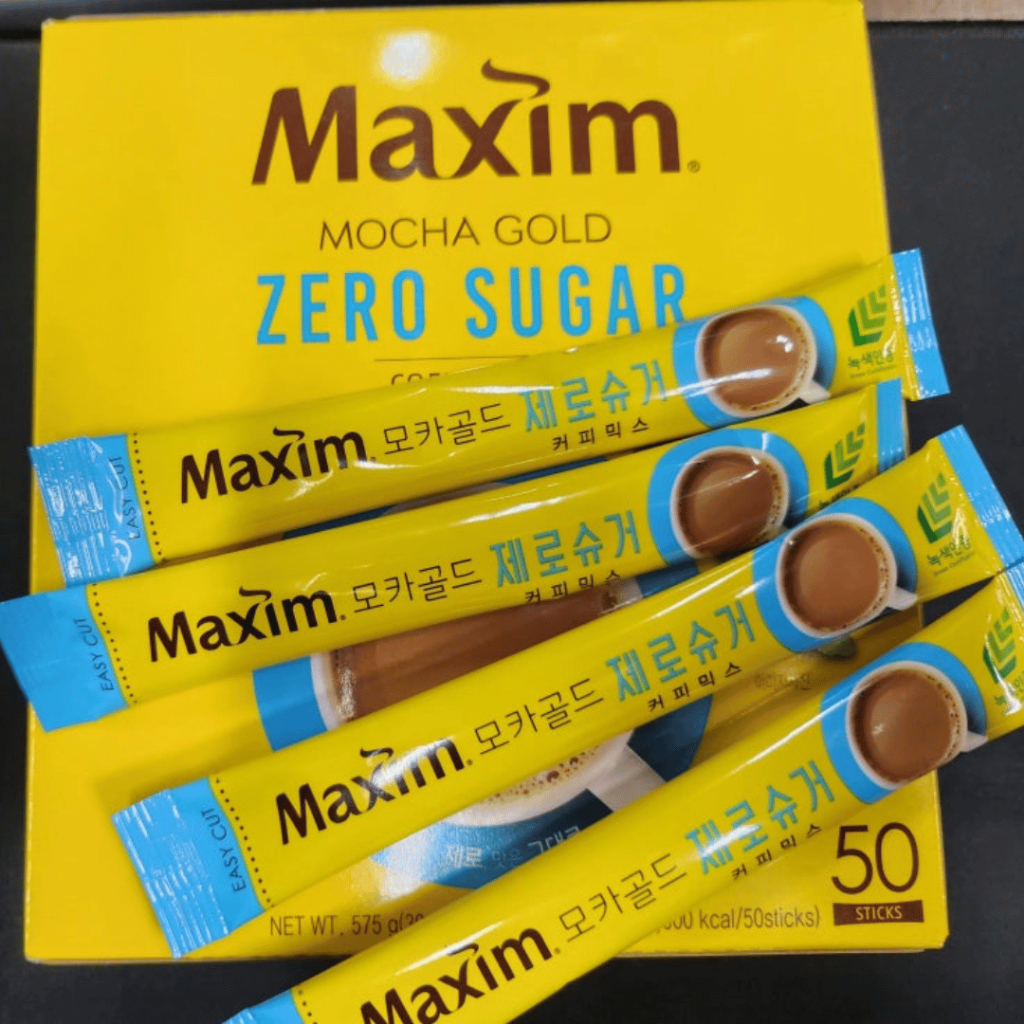 [MAXIM] กาแฟผสมเกาหลี – Mocha Gold Mild / White Gold / Light / ไม่มีน้ําตาล / Decaf | 10 / 20 แท่ง (ไม่มีกล่อง) ราคา ถูกที่สุด ดีลบีเคเค แกลเลอรีภาพที่ 7