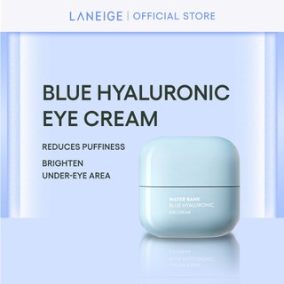 LANEIGE Water Bank Blue Hyaluronic Eye Cream 25mL - Blue Hyaluronic Acid to reinvigorate withered skin