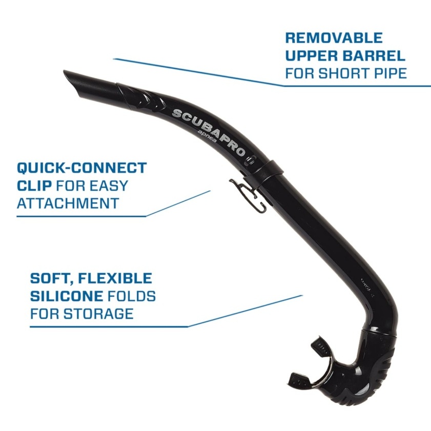 ท่อดําน้ํา ScubaPro Apnea Freediving/Scuba