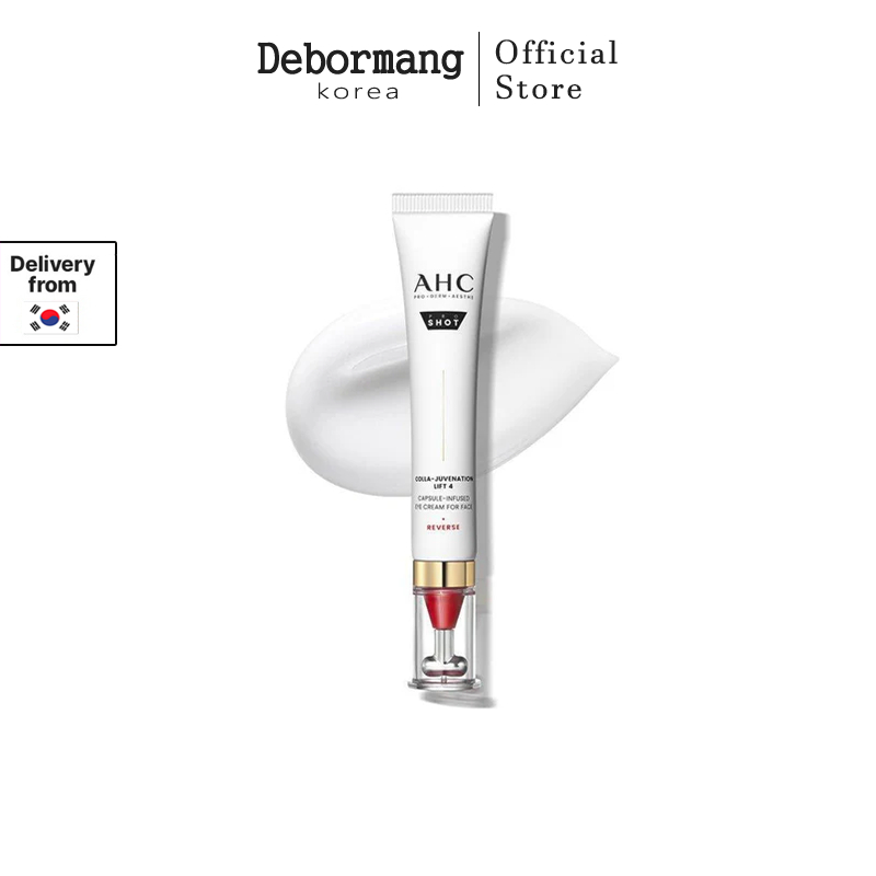 AHC Pro Shot Colla-Juvenation Lift 4 Capsule-Infused Eye Cream for Face 30ml ครีมบำรุงรอบดวงตา