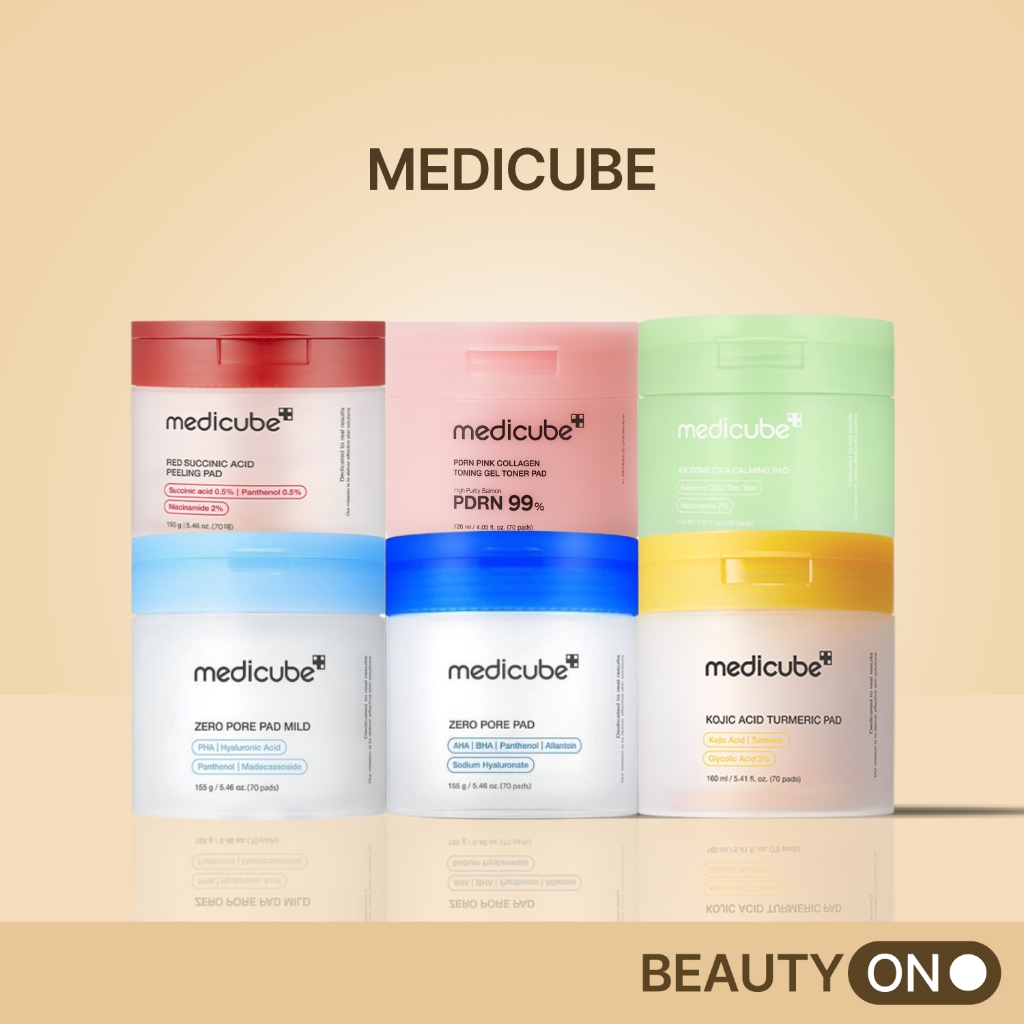 [Medicube] Pad Collection | PDRN Pad 70p, Turmeric Pad 70p, Zero Pore Pad 70p, Zero Pore Pad Mild 70