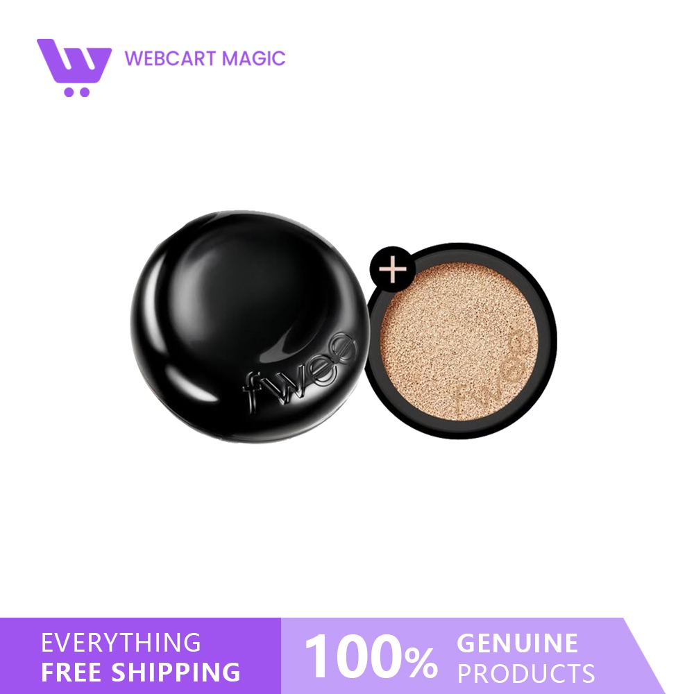 Fwee All Day Cover Black Cushion Refill Set SPF 40 PA++/Lip & Cheek Blurry Pudding Pot