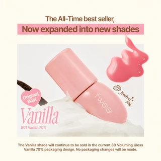 Fwee Vanilla Dessert Edition (Rose Obsesion/ Voluming Gloss/ Pudding Pot)