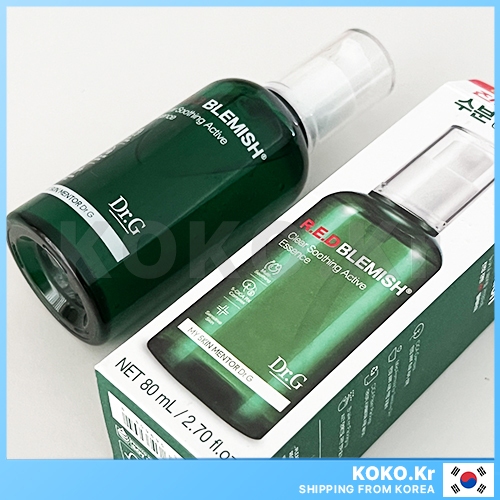 Dr.G Red Blemish Clear Soothing Active Essence 80ml พร้อม FREEBIES