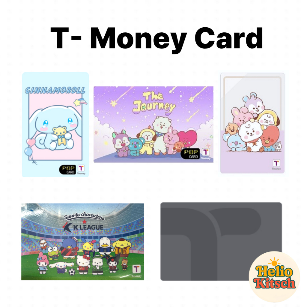 [เกาหลีอย่างเป็นทางการ] Tmoney / T-Money บัตรขนส่ง ✈ ทางย่อย | รถบัส | แท็กซี่ | นักท่องเที่ยวที่จํา