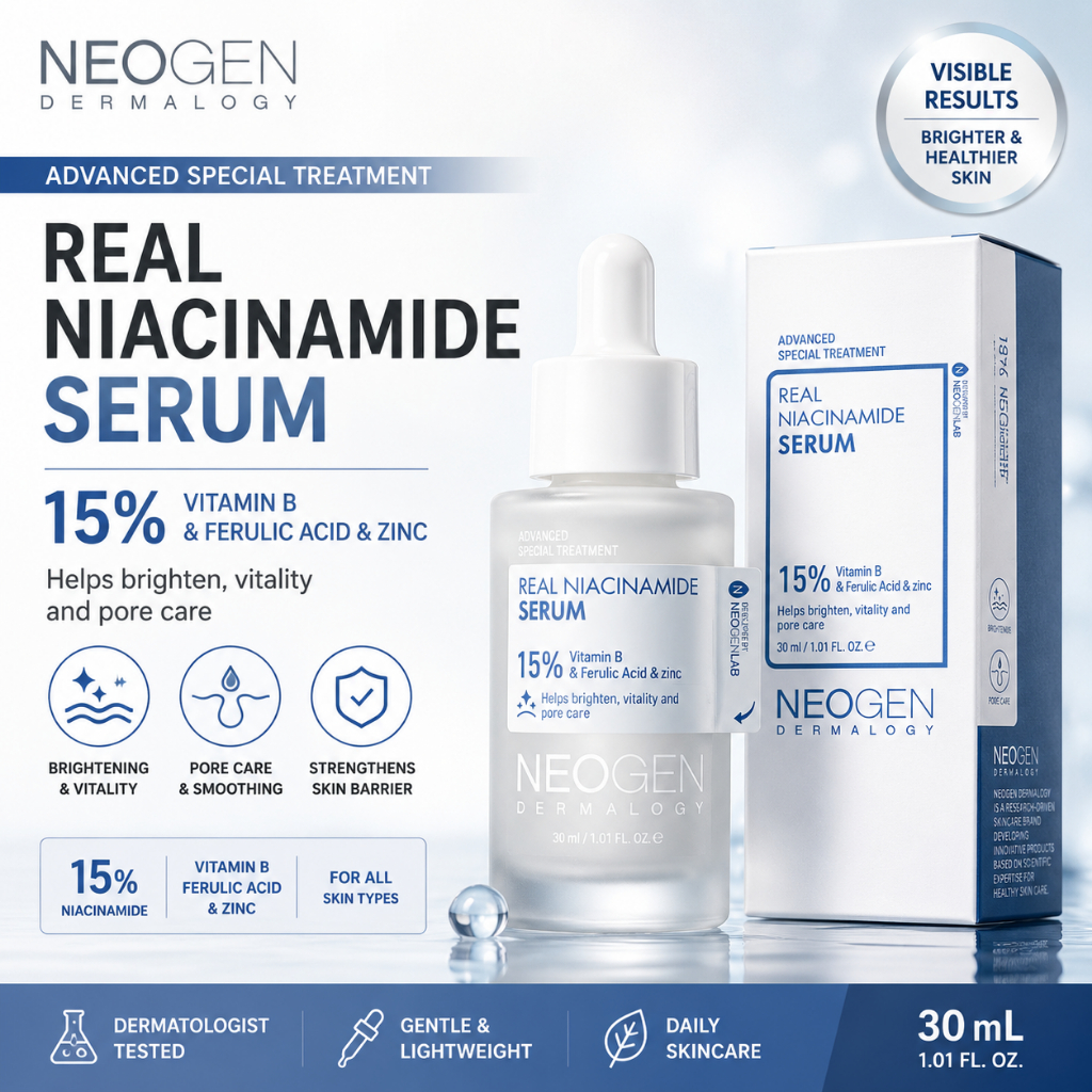[Neogen] Real Niacinamide 15% Serum 30mL / K-BEAUTY