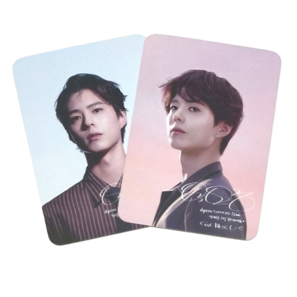 มัด2ชิ้น การ์ดรูปถ่าย Park Bo Gum