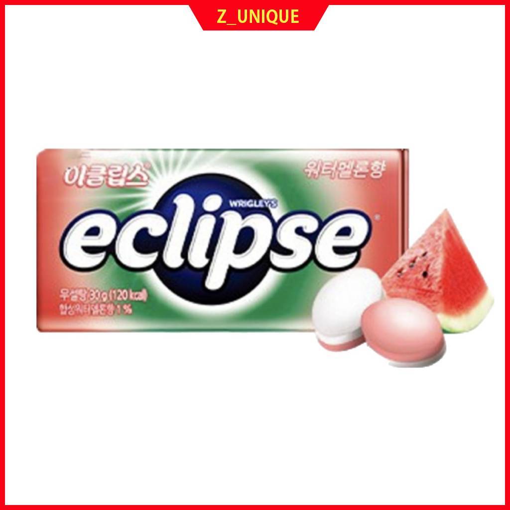 [Eclipse] ลูกอมมิ้นต์ปราศจากน้ําตาลรสแตงโม 30g