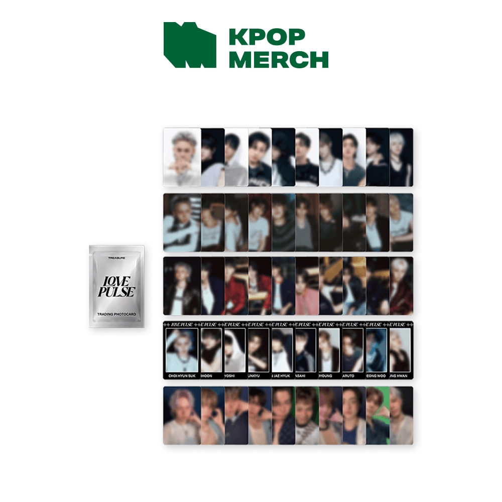 TREASURE - Official Merch [ Love Pulse ]_Trading photocard