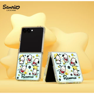 เคสแม่เหล็กใส Sanrio สําหรับปลอก galaxy z flip 8 7 / flip7
