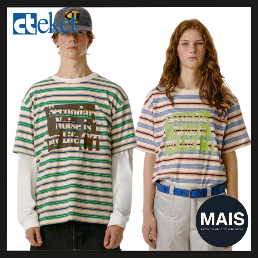 [TEKET] Noise Stripe Tee / 2 สี